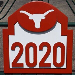 TEXAS Longhorn Address Sign for your home (with your address) NEW!